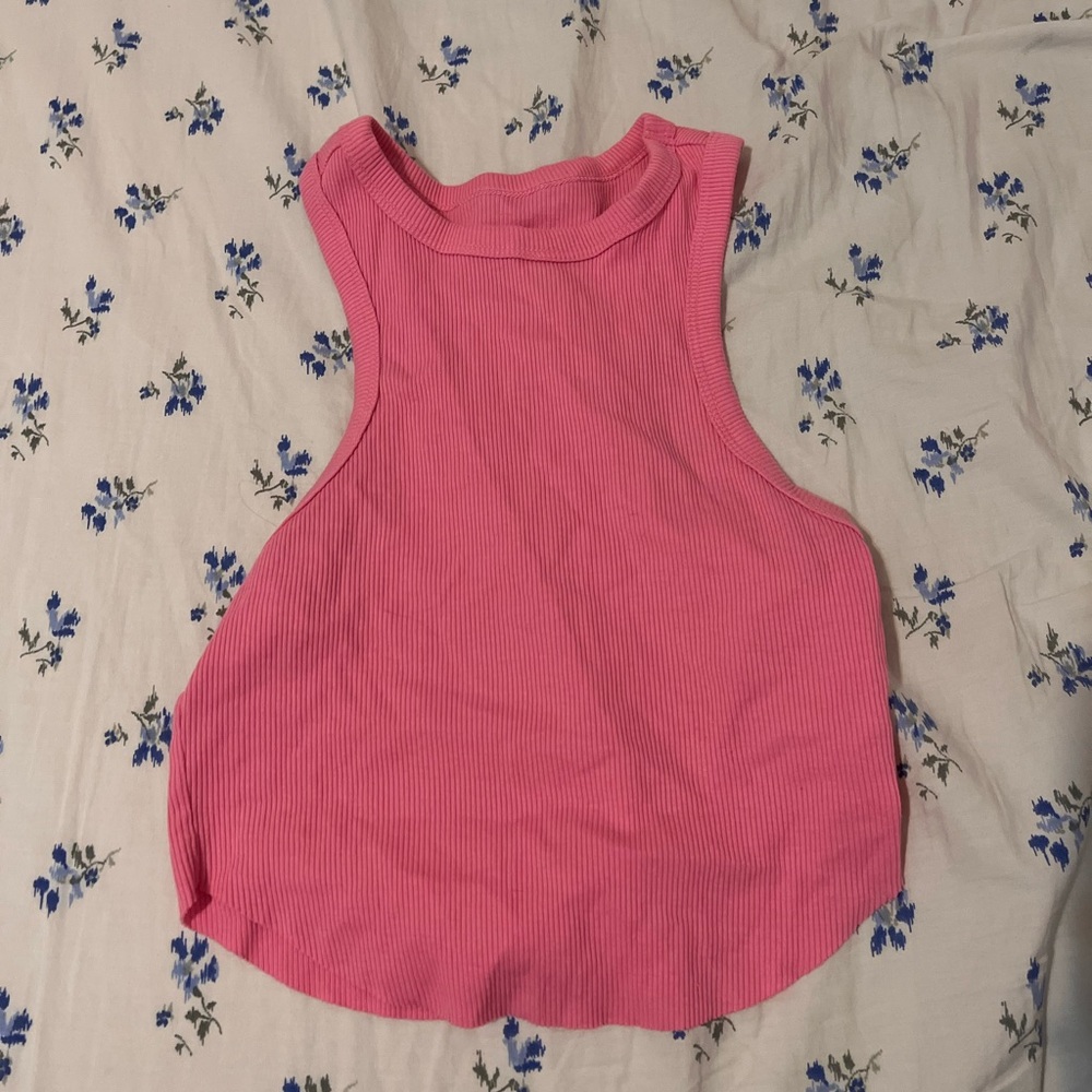 Womens Pink Tank Top